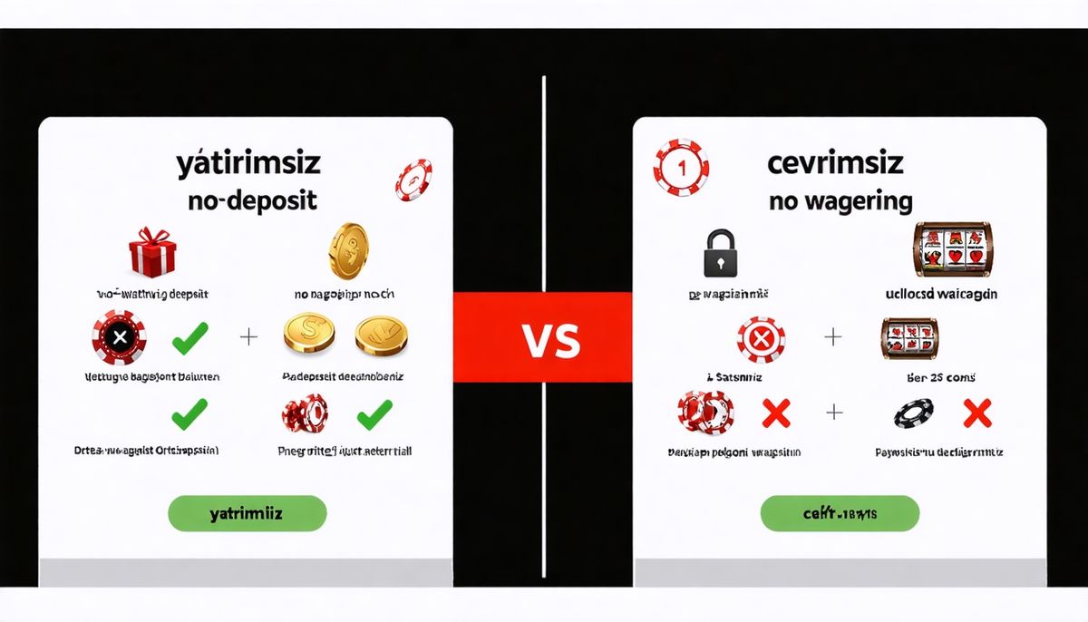 Yatırımsız vs Çevrimsiz: Deneme Bonusları Karşılaştırması