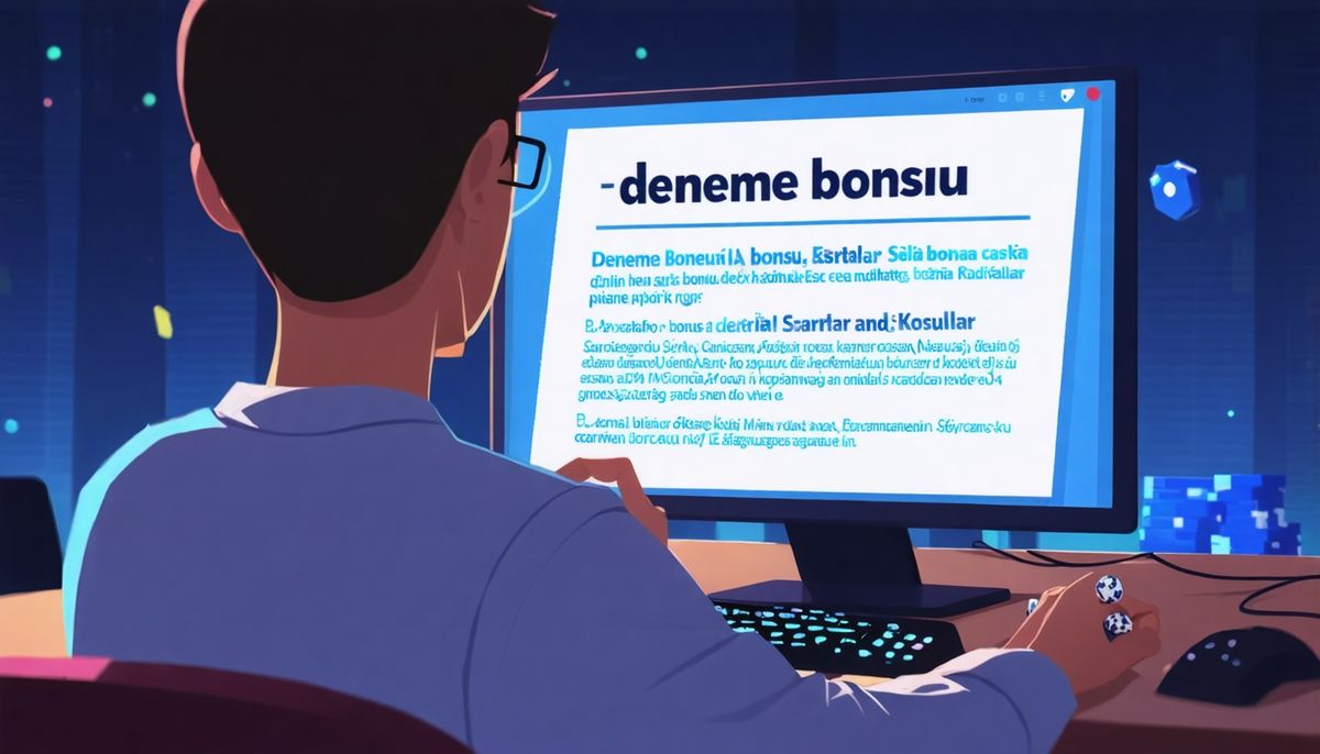 Deneme Bonuslarında Şartlar Nasıl Anlaşılır?